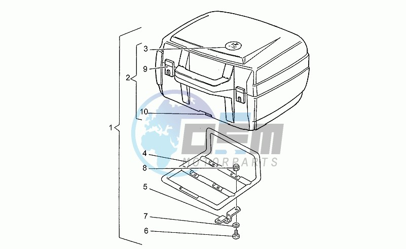 Rear top box