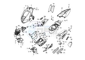 X–FIGHT - 50 cc drawing BODY