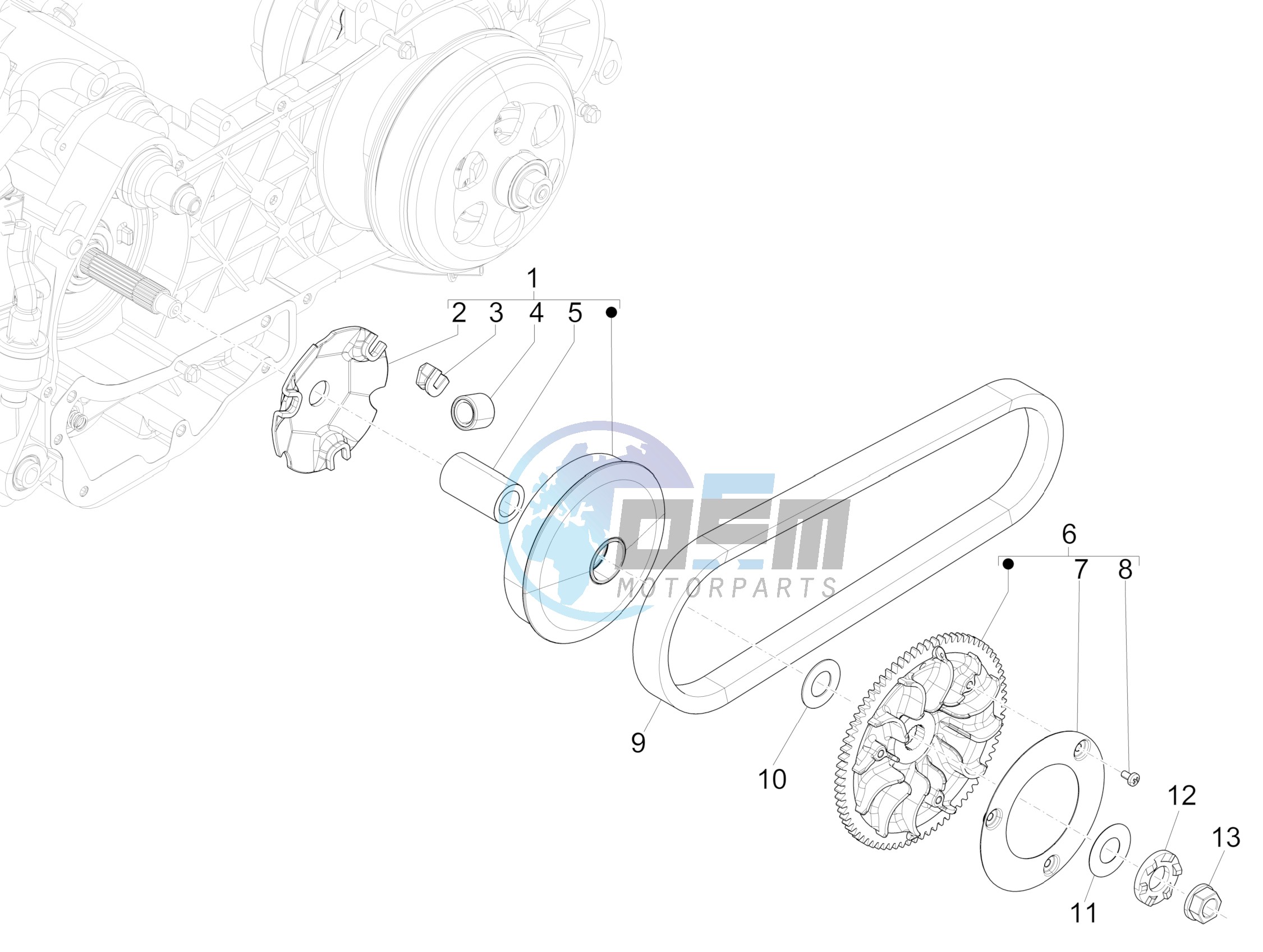 Driving pulley