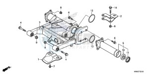 TRX500FM2G TRX500FM Europe Direct - (ED) drawing SWINGARM