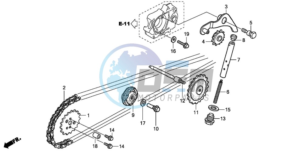 CAM CHAIN/TENSIONER