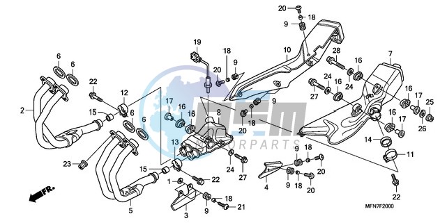 EXHAUST MUFFLER