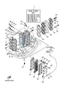 60TLR drawing CYLINDER--CRANKCASE