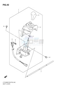 LT-F400 (P28-P33) drawing SHIFT LEVER