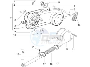 Runner 50 SP drawing Crankcase cover - Crankcase cooling