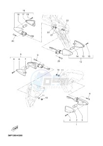 XT660Z (ABS) TENERE ABS (2BE2 2BE2 2BE2) drawing FLASHER LIGHT