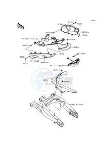 ER-6F EX650EFF XX (EU ME A(FRICA) drawing Side Covers/Chain Cover