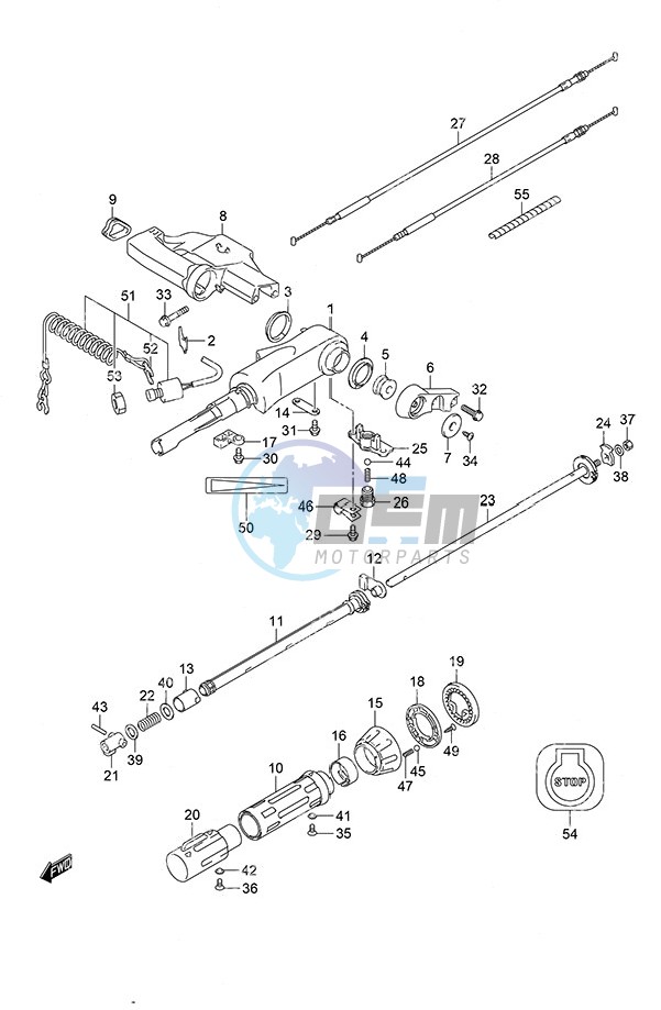 Tiller Handle