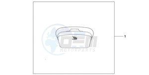 VFR8009 Ireland - (EK / MME) drawing TOP BOX INNERBAG