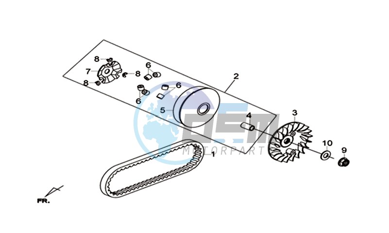 MOVABLE FLANGE / V-BELT