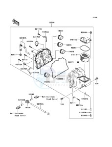 Z750S ZR750-K1H FR GB XX (EU ME A(FRICA) drawing Air Cleaner