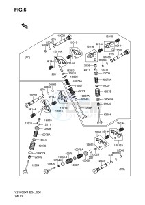 VZ1600 (E24) drawing VALVE