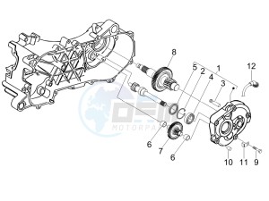 Liberty 50 2t Sport drawing Reduction unit