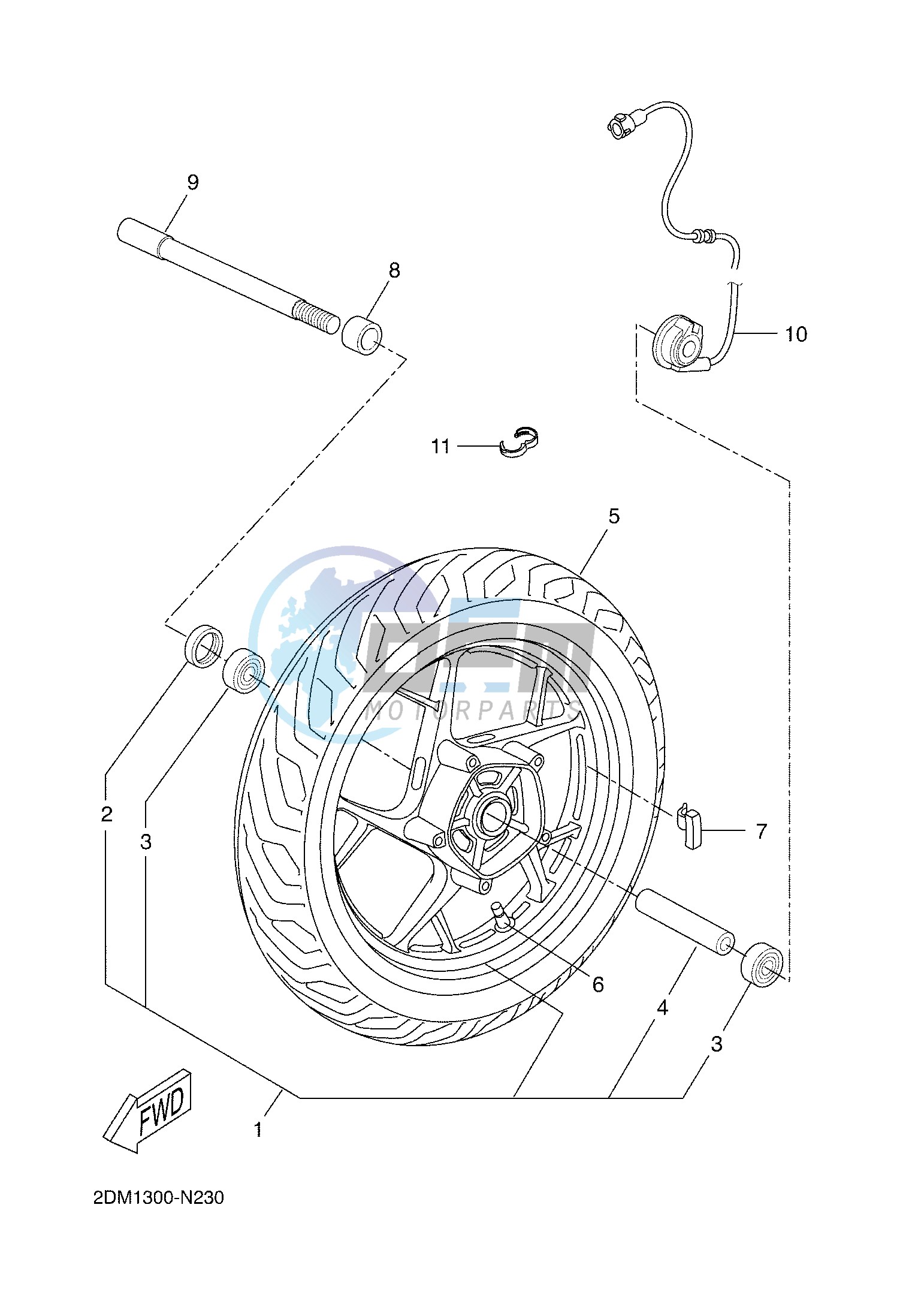 FRONT WHEEL