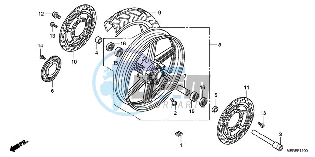 FRONT WHEEL