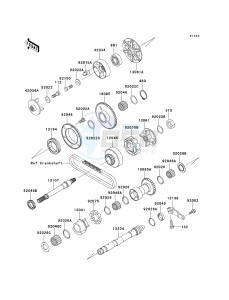 ZX 1100 E [GPZ 1100] (E1-E3) [GPZ 1100] drawing BALANCER