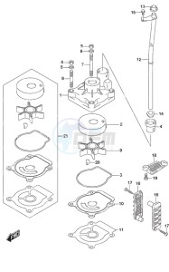 DF 60A drawing Water Pump