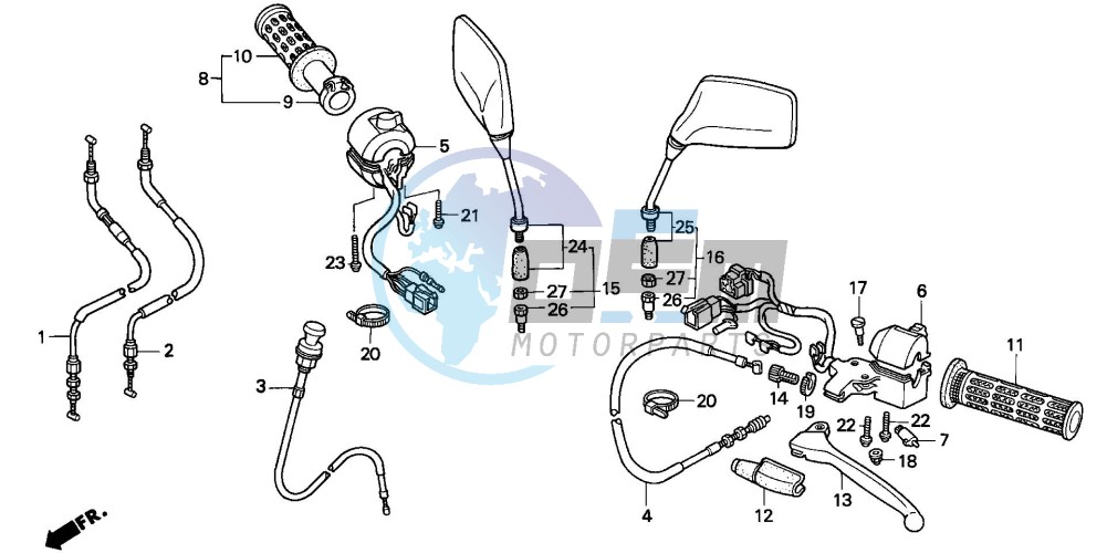 HANDLE LEVER/SWITCH/CABLE (1)