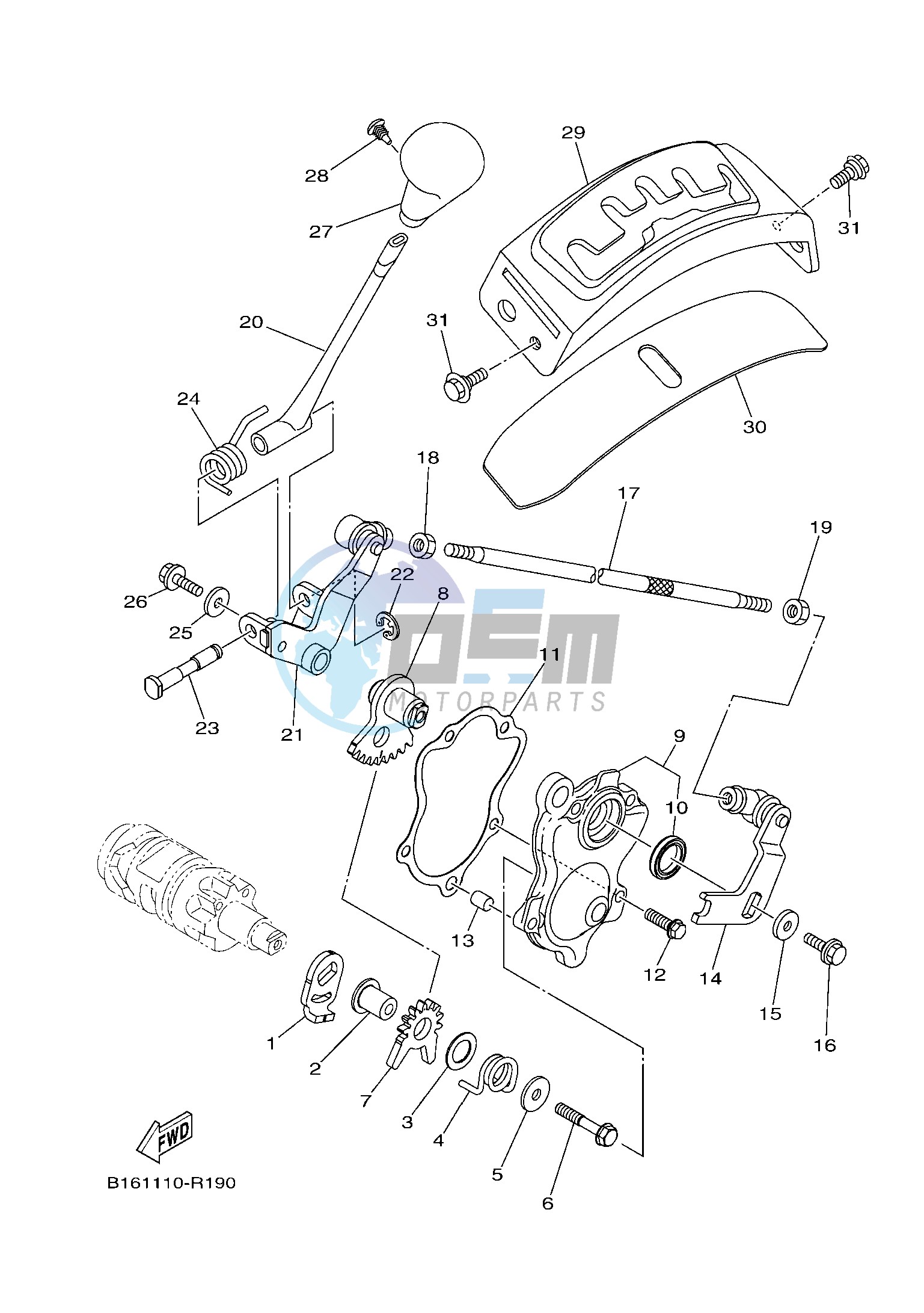 SHIFT SHAFT