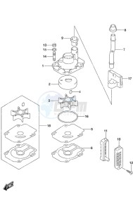 DF 30A drawing Water Pump