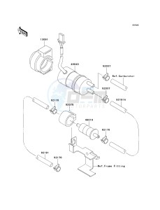 VN 1500 E [VULCAN 1500 CLASSIC] (E2-E6) [VULCAN 1500 CLASSIC] drawing FUEL PUMP