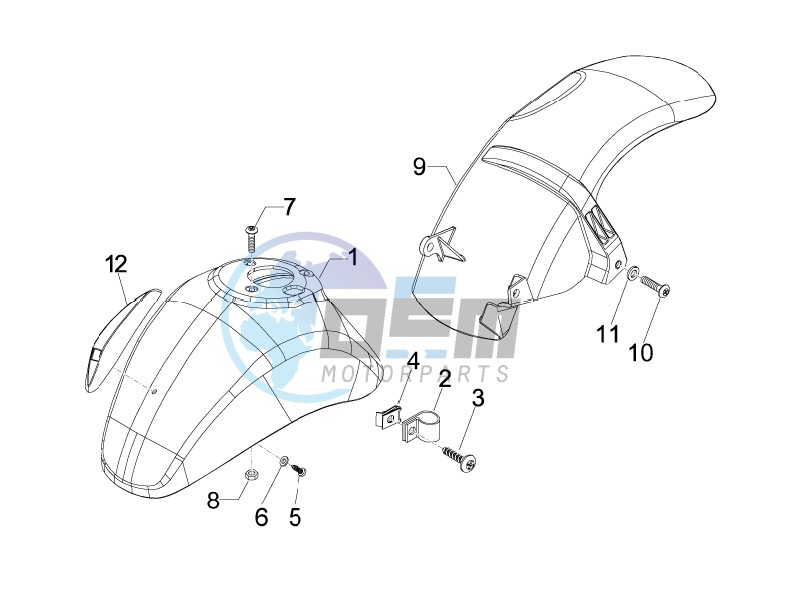 Wheel housing - Mudguard