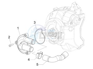 Granturismo 200 L USA drawing Cooler pump