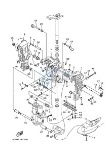 F100D drawing FRONT-FAIRING-BRACKET