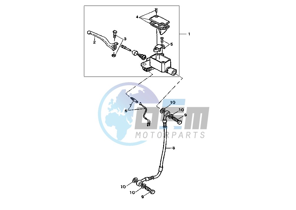 FRONT MASTER CYLINDER