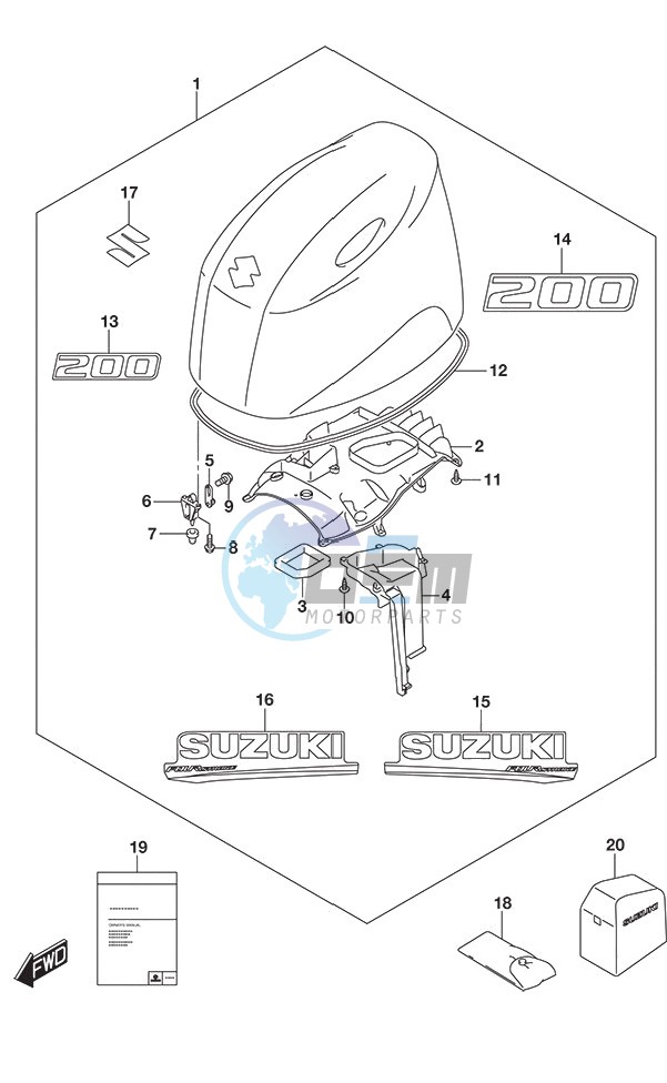 Engine Cover (Black)