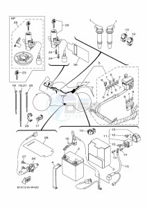 YZF250-A (B1X1) drawing ELECTRICAL 1