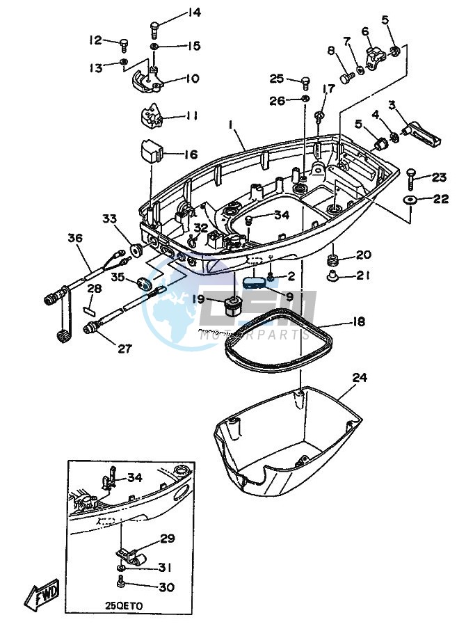 BOTTOM-COWLING