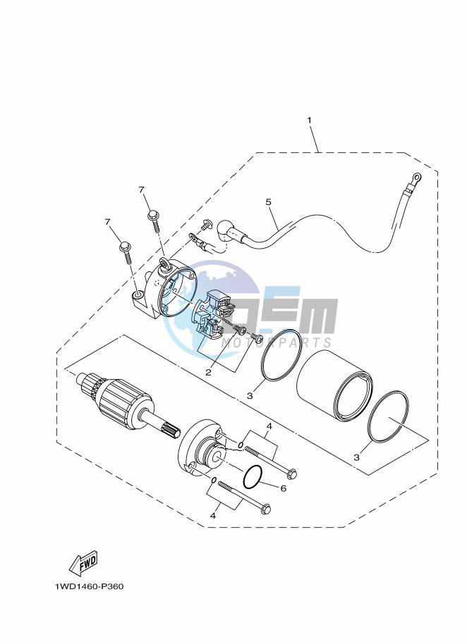 STARTING MOTOR