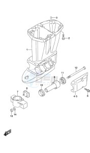 DF 40A drawing Drive Shaft Housing