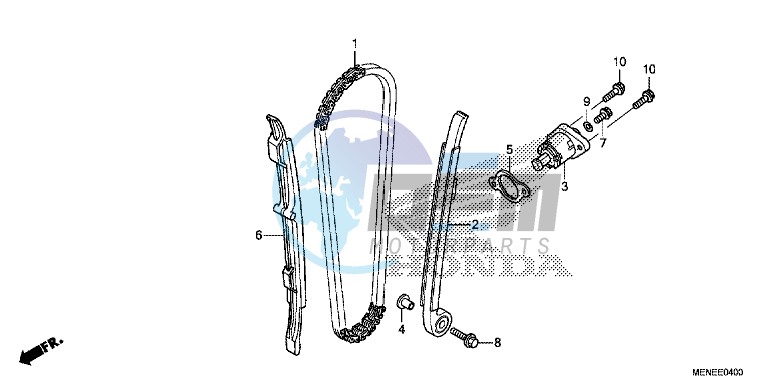 CAM CHAIN/TENSIONER