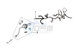 SYMMETRY 25KMH 50 drawing WIRING HARNASS