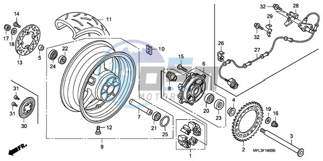 REAR WHEEL