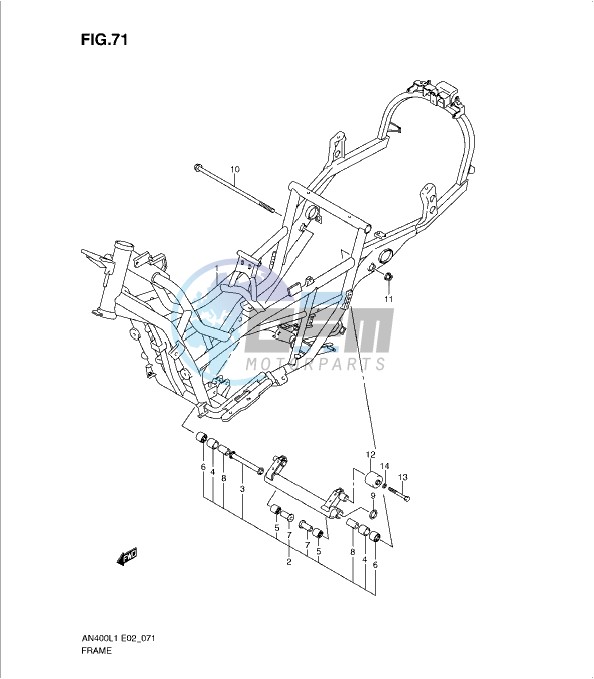 FRAME (AN400L1 E2)