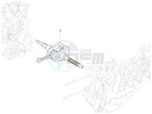 Liberty 125 iGet 4T 3V ie ABS (APAC) drawing Crankshaft