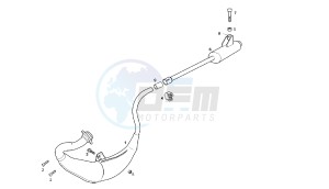 GPR REPLICA MALOSSI - 50 CC VTHGR1D1A 2T MALOSSI drawing EXHAUST