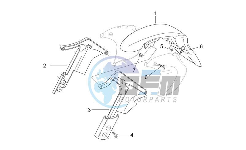 Front body - Mudguard