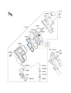 AN 110 C (C6-C7) drawing AIR CLEANER