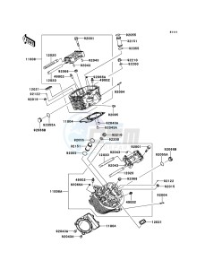 VN900 CLASSIC VN900BEFA GB XX (EU ME A(FRICA) drawing Cylinder Head