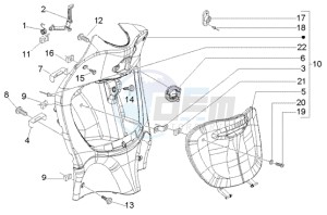 Liberty 50 4t RST ptt (F) France drawing Front glove compartment