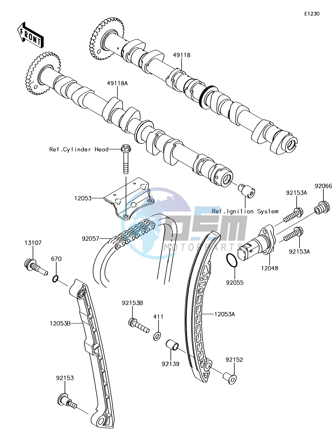 Camshaft(s)/Tensioner