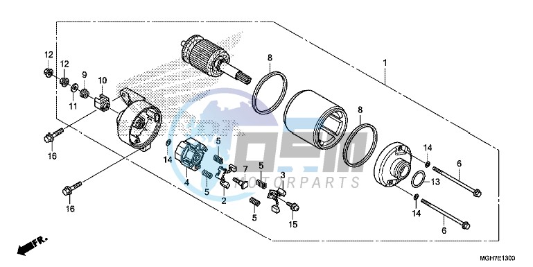 STARTING MOTOR