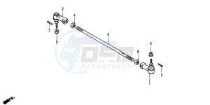 TRX400EX SPORTRAX 400 EX drawing TIE ROD