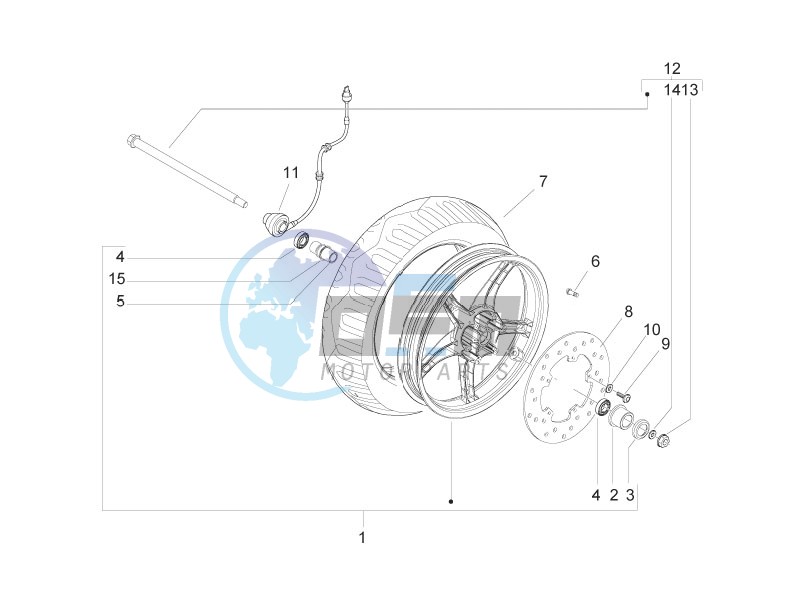 Front wheel