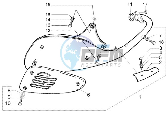 Catalytic silencer