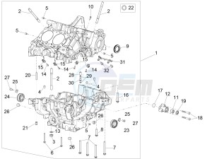 RSV4 1000 Racing Factory L.E. USA-CND (NAFTA) drawing Crankcases I